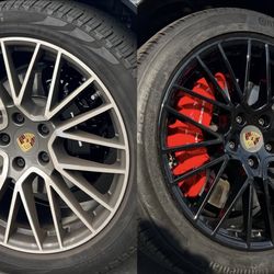Wheel powdercoating & calipers