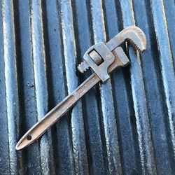 Vintage No 6 Mini Pipe Wrench Made In Germany