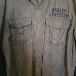 Harley Davidson Men's Long Sleeve XL Shirt