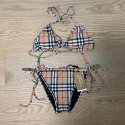 Burberry Bikini Set Size Small