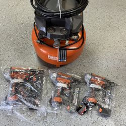 Rigid Air Compressor With Accessories