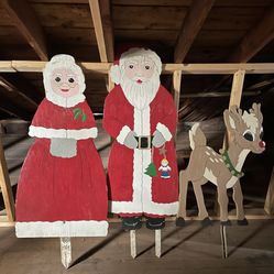 Vintage Santa Set