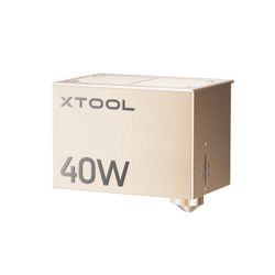 xTool 40W S1 laser module for xTool S1 laser recorder, 40W laser output laser module (40000 mW), high power cutting efficiency, 0.709 in wood, single-