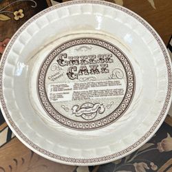 Royal China Cheese Cake Plate