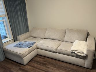 Living Spaces Couch with Bed
