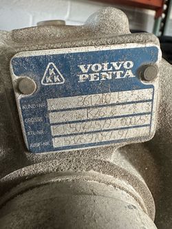 Volvo Penta turbo