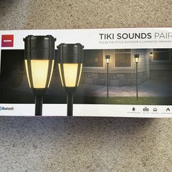Ion Bluetooth Tiki  Speaker Lights