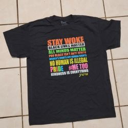 Black Lives Matter Shirt Sz L