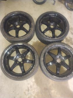 19" Ruff racing wheels