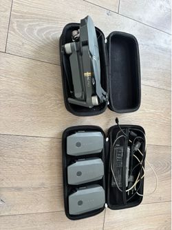 Used DJI Mavic Pro Drone With Remote Controller Batteries and Charger