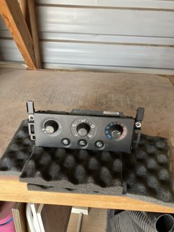 Climate control panel