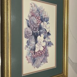 Antique - Beautiful Water Color Print 