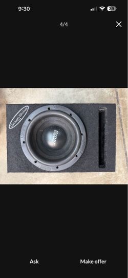 8” Sundown subwoofer