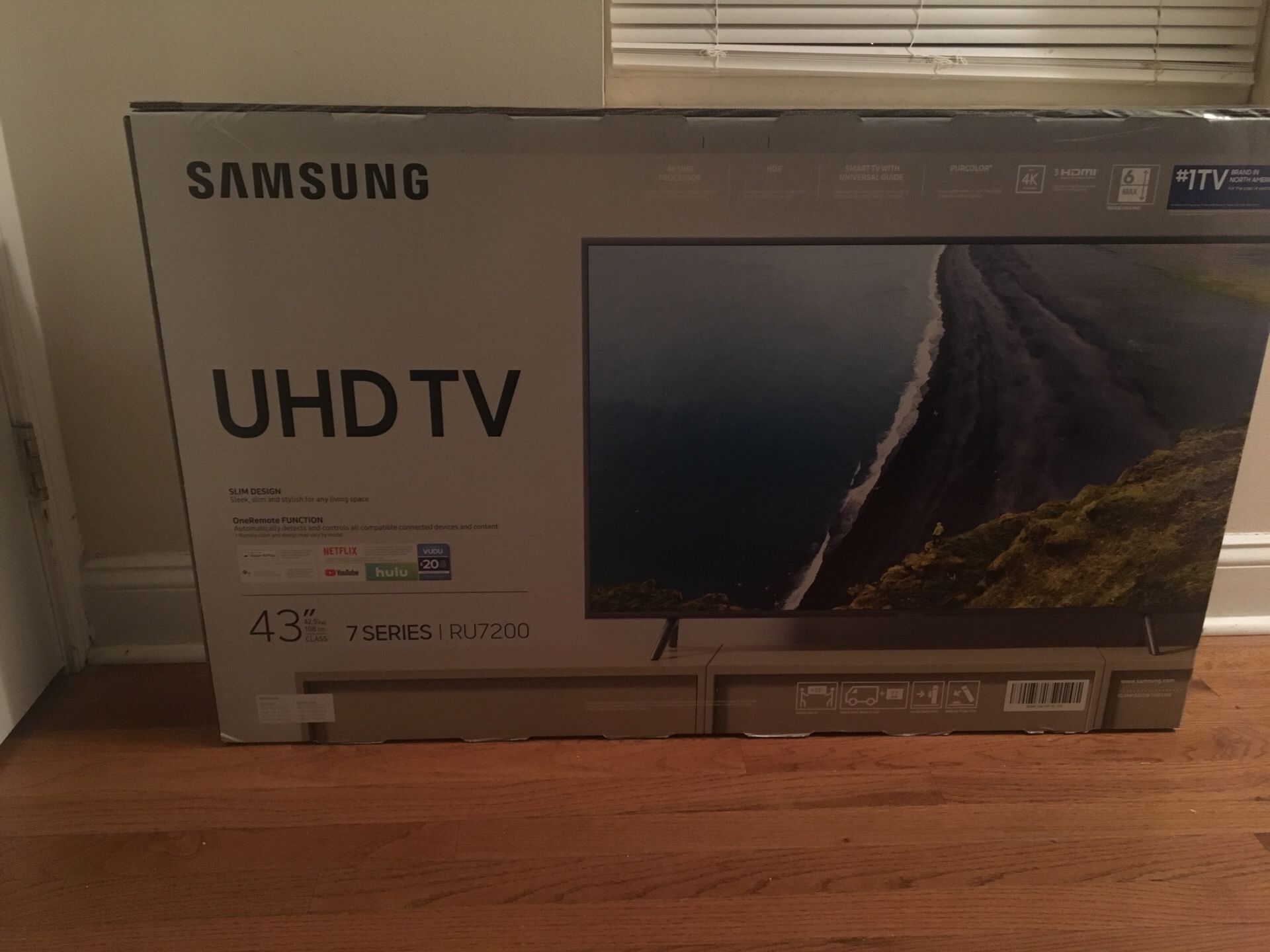 43” inch smart tv 4K