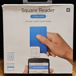 Square Reader Credit Debit iPhone iPad Android - White 