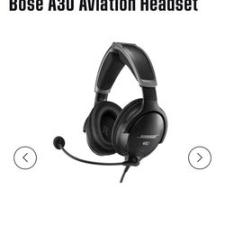 A30 Bose Headset 