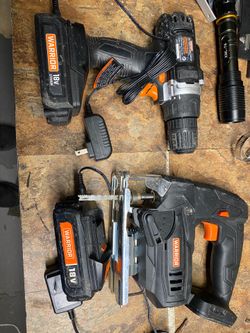 3/8 drill and jigsaw