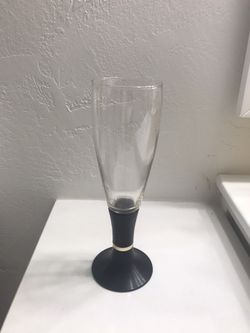 Vintage 1970 glass and plastic glasses