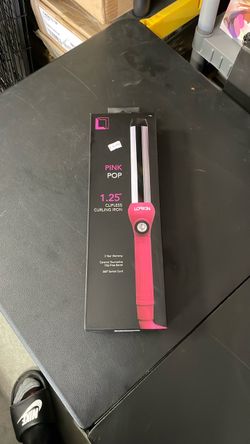Lorion Pink Pop 1.25" Clipless Curling Iron