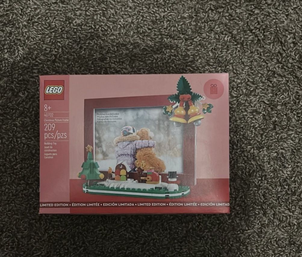 Lego Christmas Picture Frame Limited Edition