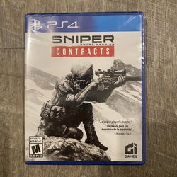 In Hand, Brand New, Never Opened Factory Sealed PS4 - Sniper Ghost Warrior Contracts - Video Game