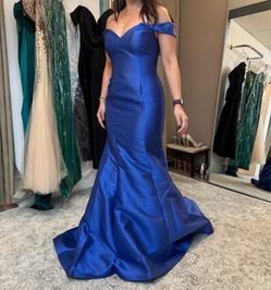 Blue Formal Gown Dress