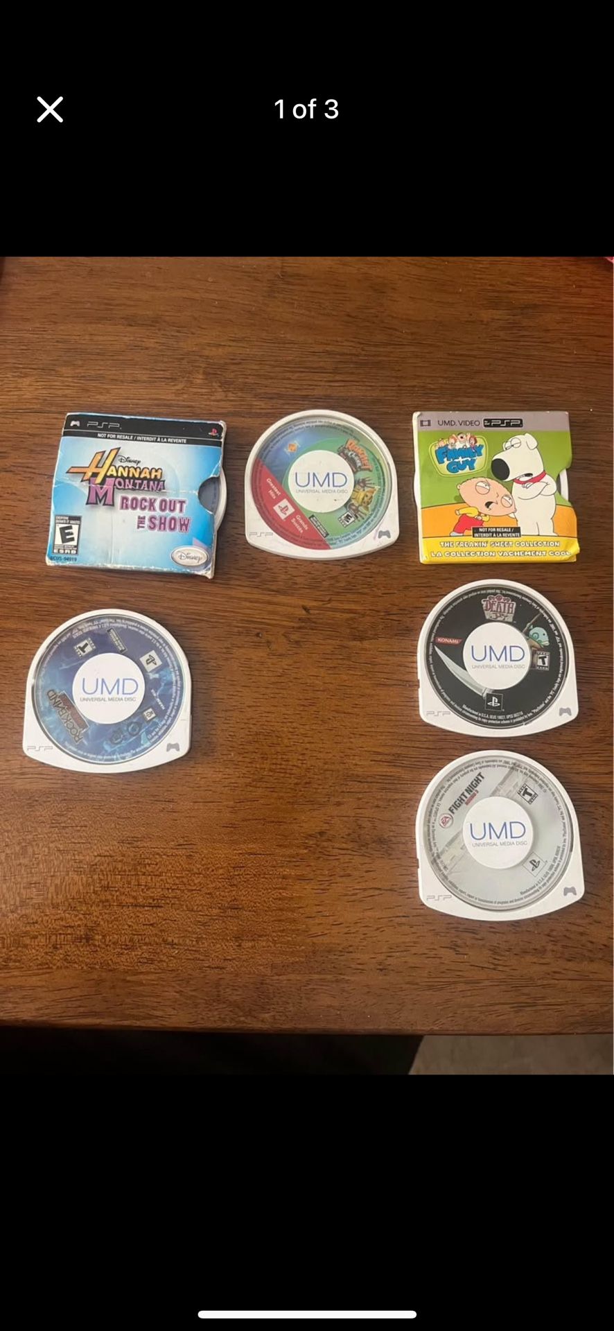 PSP Video Games ( $120 For All )