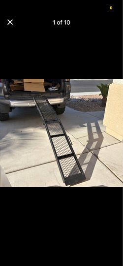 Dirt bike motorcycle steel ramp heavy duty