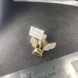 Diamond Hourglass Pendant 