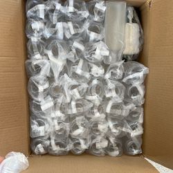 Brand New Plastic Bottles With Lid 