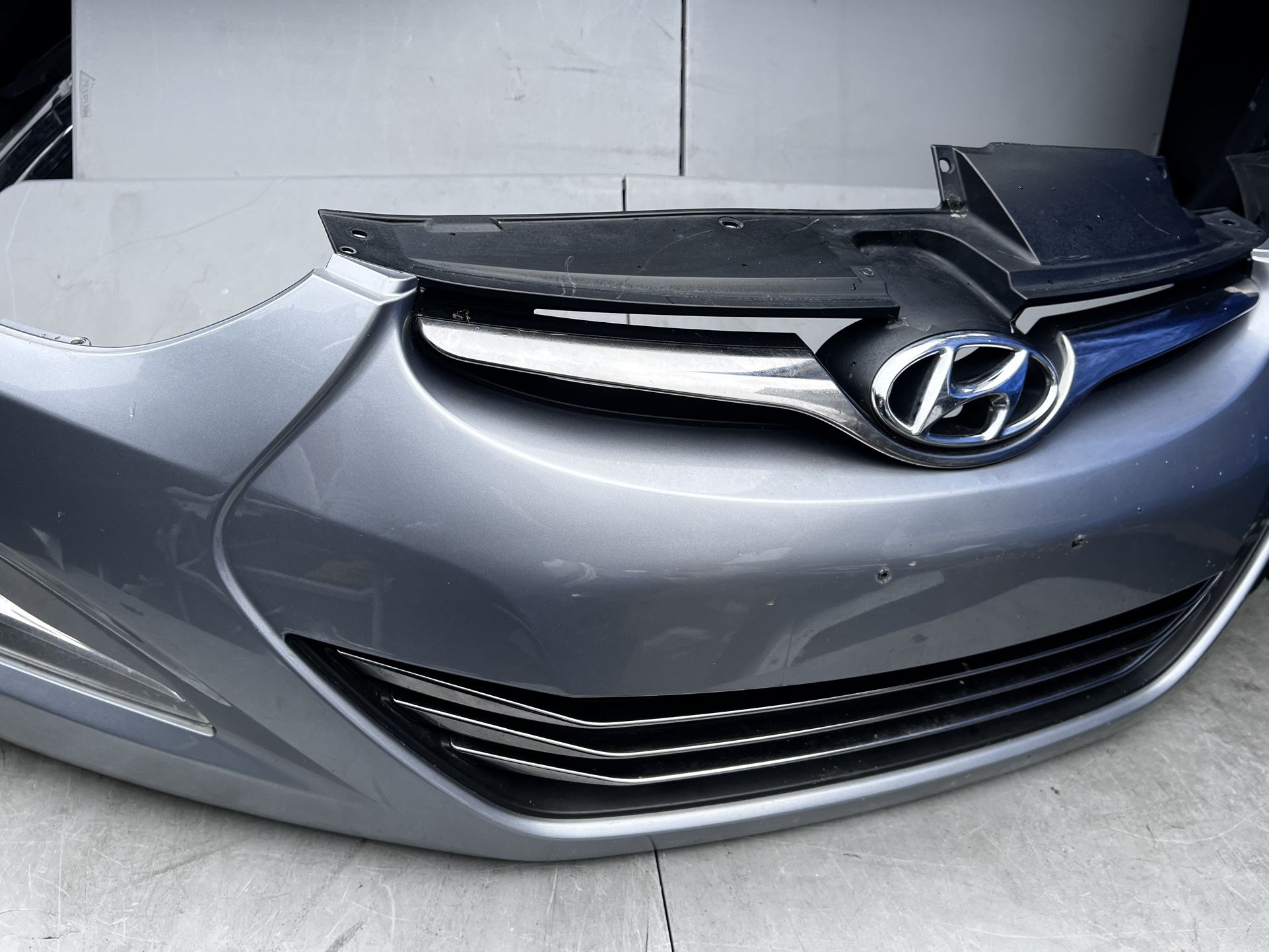 2014 2015 2016 Hyundai Elantra Front Bumper ORIGINAL + GRILLES
