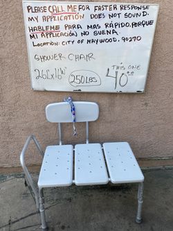 Shower  chair silla de baño para adulto  