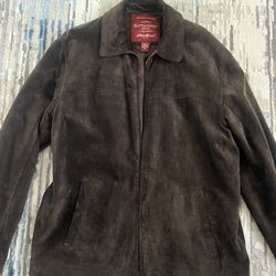 Eddie Bauer® Authentic Leather/Suede Jacket
