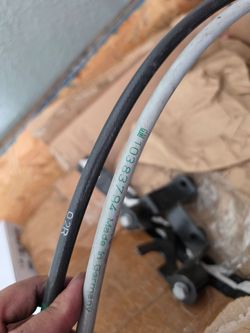 Zzp cobalt ss or red line shifter cable with solid bushings