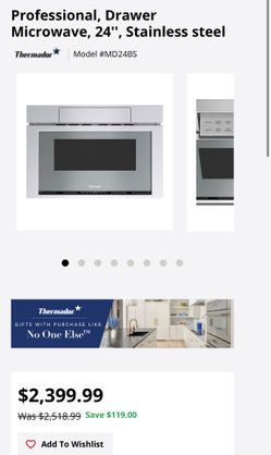 Thermador Microwave