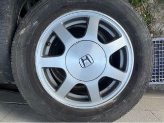 Custom Honda rims 4 lugs