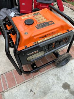 GENERATOR GENERAC GP 6500 COMMERCIAL!  TUNE UP READY!  VERY CLEAN!  POWER 120 \ 240W!