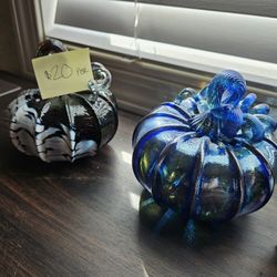 Glass Blown Pumkins