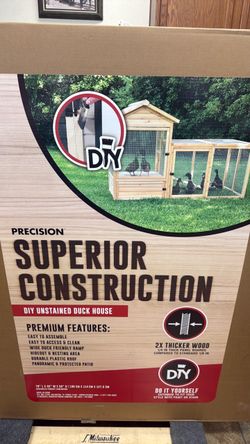 New in box - DIY Duck / Chicken Coop