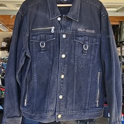 Mens HARLEY DAVIDSON Jean Jacket