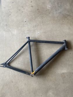 54cm aluminum track frame fixie fixed gear