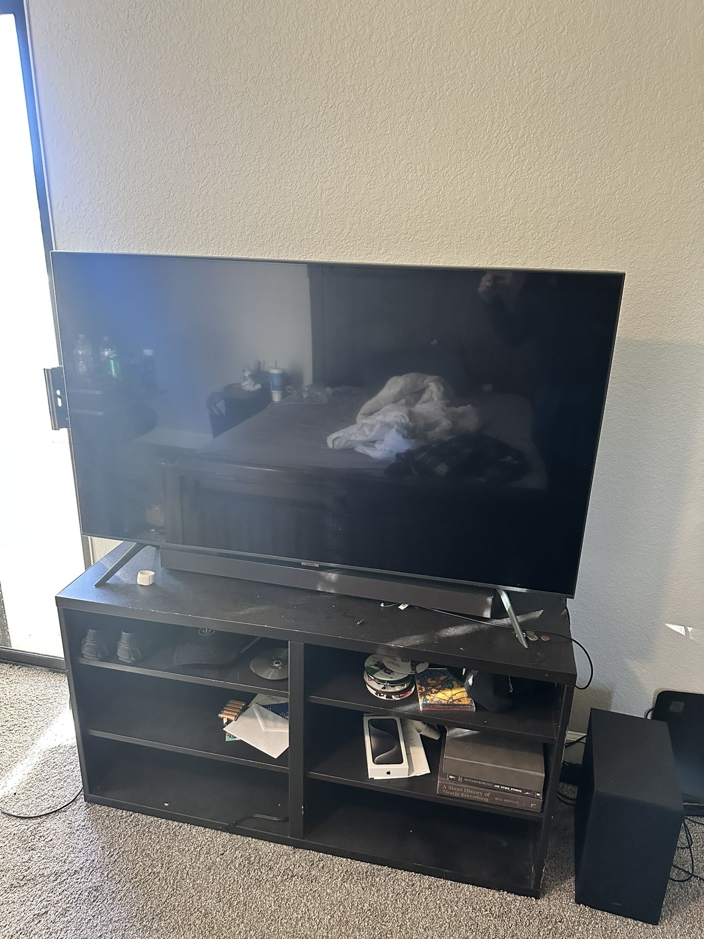 Samsung 55 Inch SmartTV W/ Soundbar & Sub