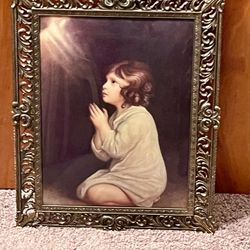 Framed Print The Infant Samuel by Sir Joshua Reynolds