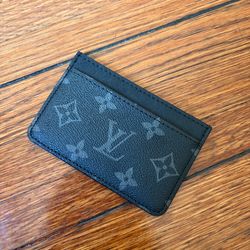 Black womens monogram wallet