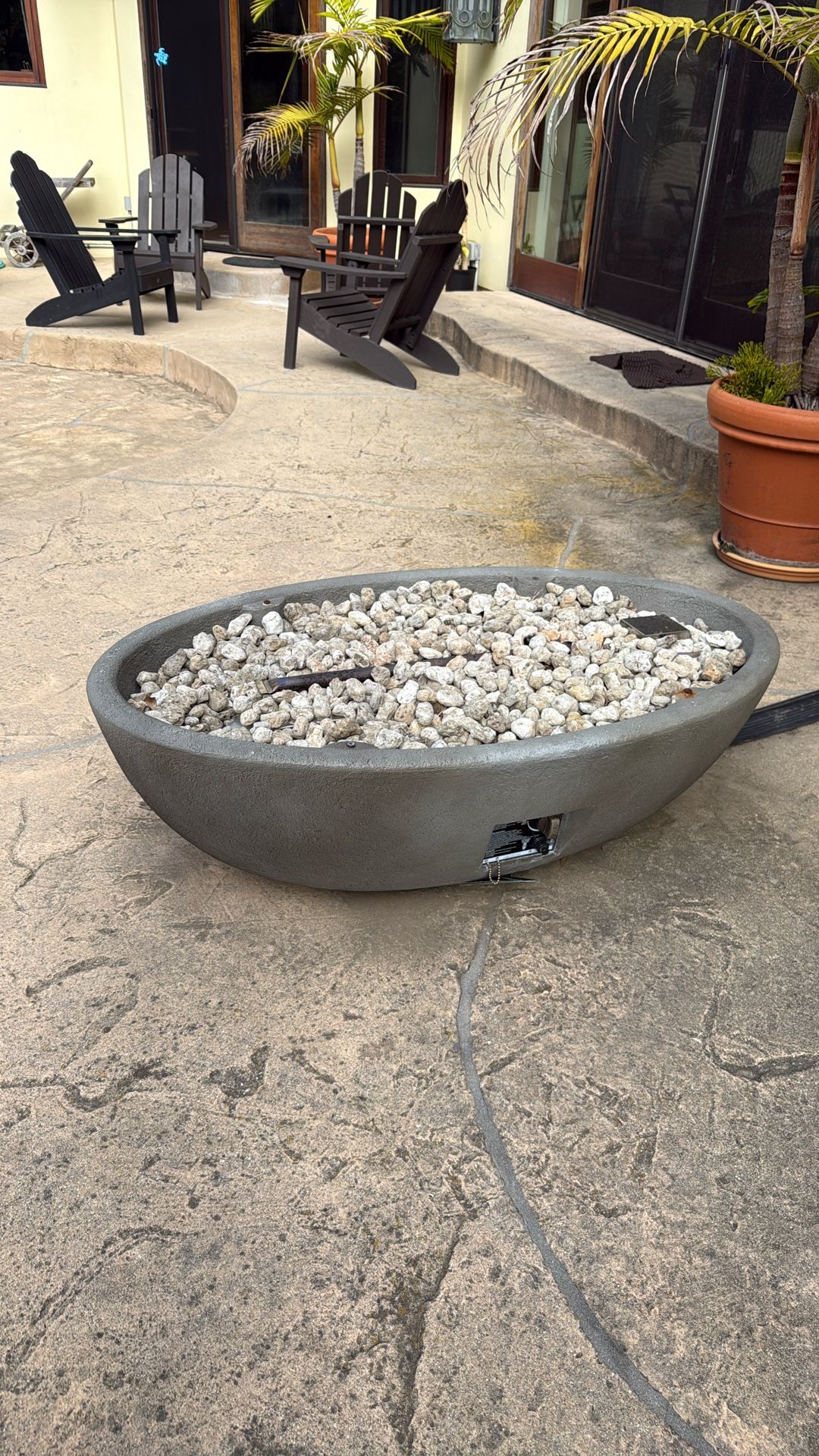 Out Door Gas Fire Pit