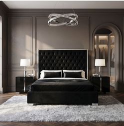 New In Box King Bed Frame With Mattress (Read Description Below)