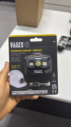 Klein Tools Rechargeable Headlamp Worklight 300 Lumens