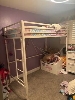 Twin size loft bed