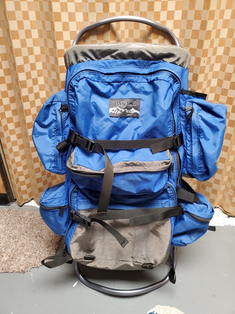JANSPORT EXTERNAL FRAME BACKPAXK MADE IN USA