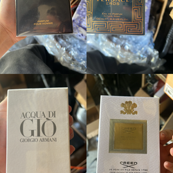 Men and women colognes